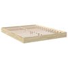 vidaXL Bed Frame without Mattress Sonoma Oak 160x200 cm Engineered Wood