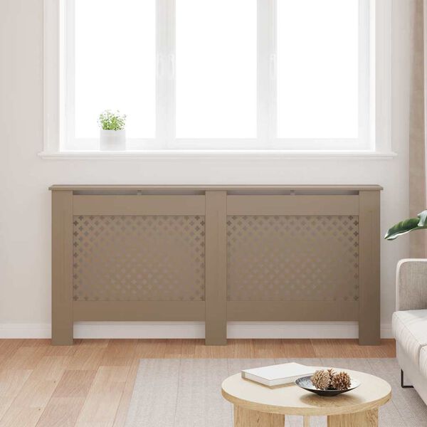 vidaXL Radiator Cover 172x19x81.5 cm MDF
