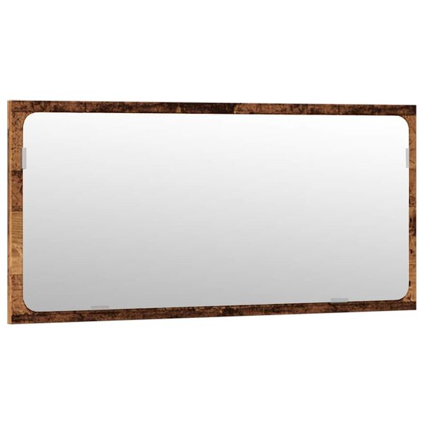 vidaXL Bathroom Furniture Set Old Wood Engineered Wood