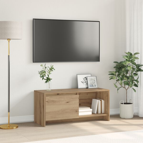 vidaXL TV Cabinet Set Artisan Oak 90 x 35 x 40 cm Engineered Wood