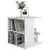 vidaXL Side Table White 45x45x48 cm Engineered Wood