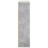 vidaXL Bathroom Wall Cabinet Concrete Grey 40 x 16 x 62.5 cm
