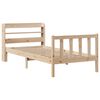 vidaXL Bed Frame without Mattress 90x190 cm Single Solid Wood Pine
