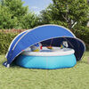 vidaXL Pool Dome Folding Manual Green 472 x 460 x 229 cm