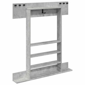 vidaXL Billiard Cue Stand Engineered Wood 93 x 12 x 103 cm