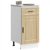 vidaXL Kitchen Base Cabinet&nbsp;Porto Sonoma Oak Engineered Wood
