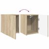 vidaXL TV Cabinet Set Wall-mounted 3 pcs Sonoma Oak Engineered Wood