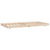 vidaXL Bed Frame without Mattress 100x200 cm Solid Wood Pine
