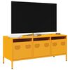 vidaXL TV Cabinet Mustard Yellow 101.5x39x43.5 cm Cold-rolled Steel