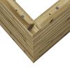 vidaXL Garden Planter 90x60x46 cm Impregnated Wood Pine