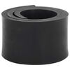 vidaXL Rubber Edge for Snow Plow Black 120x10x1 cm