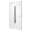 vidaXL Front Door Anthracite 108x208 cm PVC