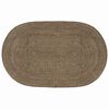 vidaXL Area Rugs Black 152 x 245 cm Jute