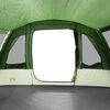 vidaXL Family Tent Tunnel 8-Person Green Waterproof