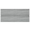 vidaXL Sink Cabinet Grey Sonoma 100x38.5x45 cm Engineered Wood