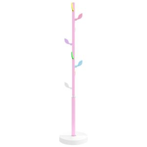 vidaXL Coat Stand Pink 172 cm Powder-coated Iron