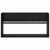vidaXL Magazine Rack 2 pcs Black Oak 60 x 12 x 30 cm Engineered Wood