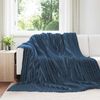 vidaXL Throw Blankets 6 pcs Navy Blue 240 x 220 cm Fleece