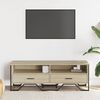 vidaXL TV Cabinet Sonoma Oak 122x34x41 cm Engineered Wood