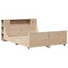 vidaXL Bed Frame without Mattress 120x190 cm Small Double Solid Wood Pine