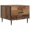 vidaXL Coffee Table Old Wood 49 x 50 x 40 cm Engineered Wood