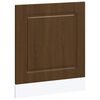 vidaXL Dishwasher Panel Kalmar Brown Oak 60x1.5x67 cm Engineered Wood