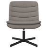 vidaXL Swivel Chair Taupe 63 x 75 x 76 cm Fabric