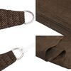 vidaXL Sunshade Sail 160 g/m² Brown 2x2 m HDPE