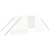 vidaXL Greenhouse with Steel Frame White 8 m&sup2; 4x2x2 m