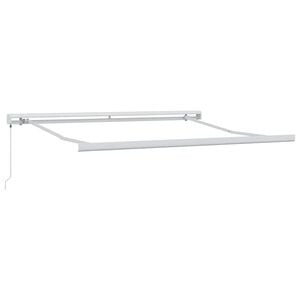vidaXL Retractable Awning Frame Manually-operated 3x2,5 m