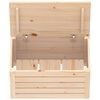 vidaXL Storage Box 59.5x36.5x33 cm Solid Wood Pine