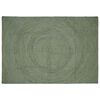 vidaXL Area Rugs Olive Green 240 x 340 cm Jute
