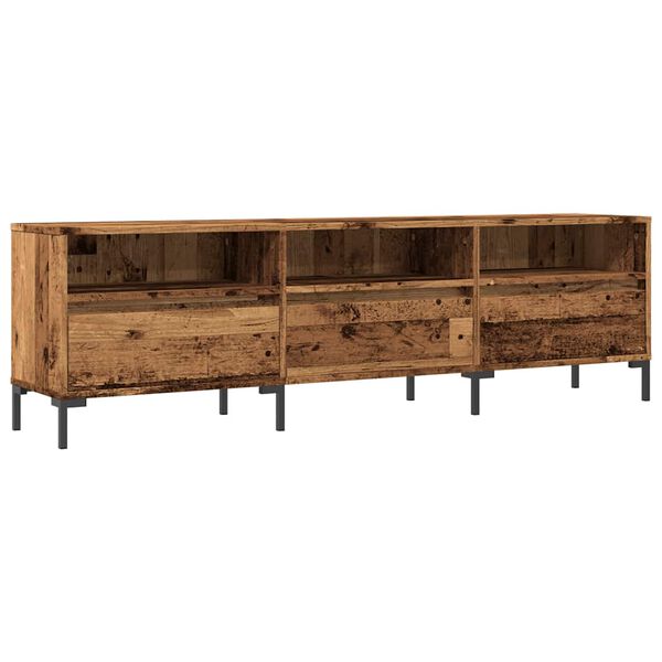 vidaXL TV Cabinet Old Wood 150x30x44.5 cm Engineered Wood