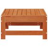 vidaXL Garden Footrest Solid Pine Wood Wax Brown 62 x 62 x 32 cm