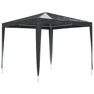 vidaXL Professional Party Tent 2.5x2.5 m Anthracite 90 g/m&sup2;