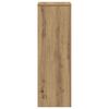 vidaXL Plant Stand Artisan Oak 33x33x100 cm Engineered Wood