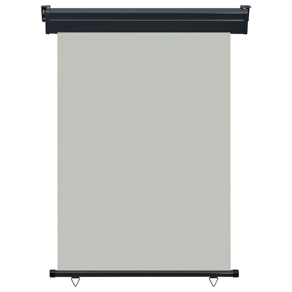 vidaXL Balcony Side Awning 125x250 cm Grey