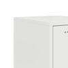 vidaXL Highboard White 36x39x107 cm Steel