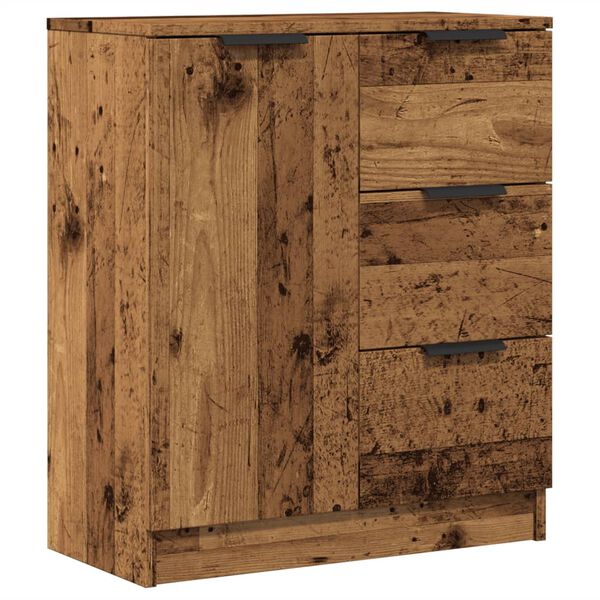 vidaXL Sideboard Old Wood 60x30x70 cm Engineered Wood