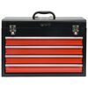YATO Tool Box with 4 Drawers 52x21.8x36 cm