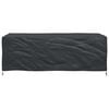 vidaXL Furniture Cover Plain Black 220 x 110 x 70 cm 210D