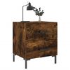 vidaXL Bedside Cabinet Smoked Oak 40x35x47.5 cm Engineered Wood