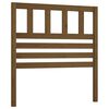 vidaXL Bed Headboard Honey Brown 81x4x100 cm Solid Wood Pine