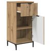 vidaXL Bathroom Cabinet with Drawer Artisan Oak 39.5 x 36 x 88 cm