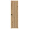 vidaXL Bathroom Cabinet with Roll Holder Artisan Oak 20.5x22x72 cm