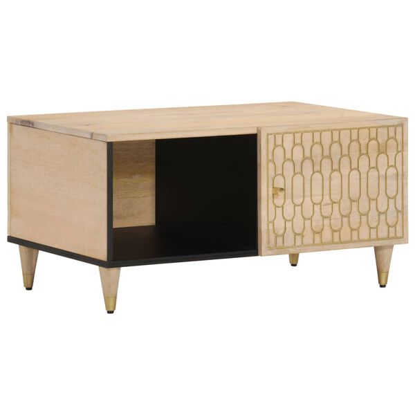 vidaXL Coffee Table 80x50x40 cm Solid Wood Mango