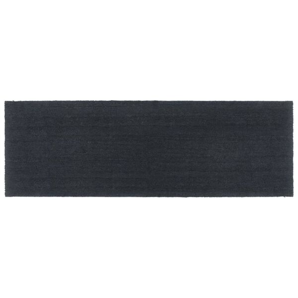 vidaXL Door Mat Dark Grey 100x300 cm Tufted Coir