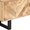 vidaXL TV Cabinet 140x30x45 cm Solid Mango Wood