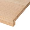 vidaXL Stair Treads 8 pcs Untreated 120x30x2 cm Solid Wood Oak
