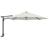 vidaXL Garden Parasol Sand 248 x 248 x 148 cm Polyester and Steel
